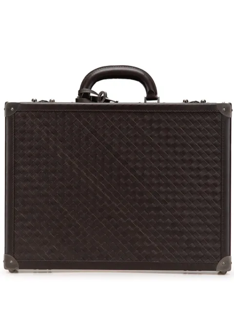 Bottega Veneta Pre-Owned 2010 Nappa Intrecciato Attache Briefcase business bag