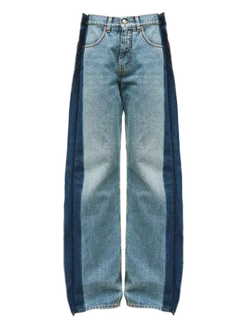 MM6 Maison Margiela panelled five-pocket jeans