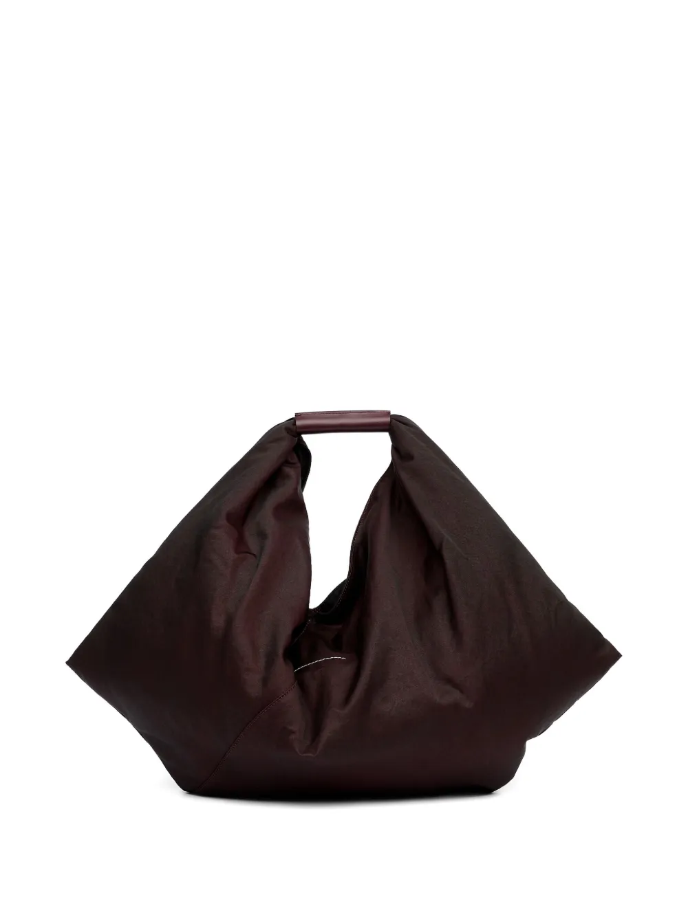 MM6 Maison Margiela Japanese leather tote bag Bruin