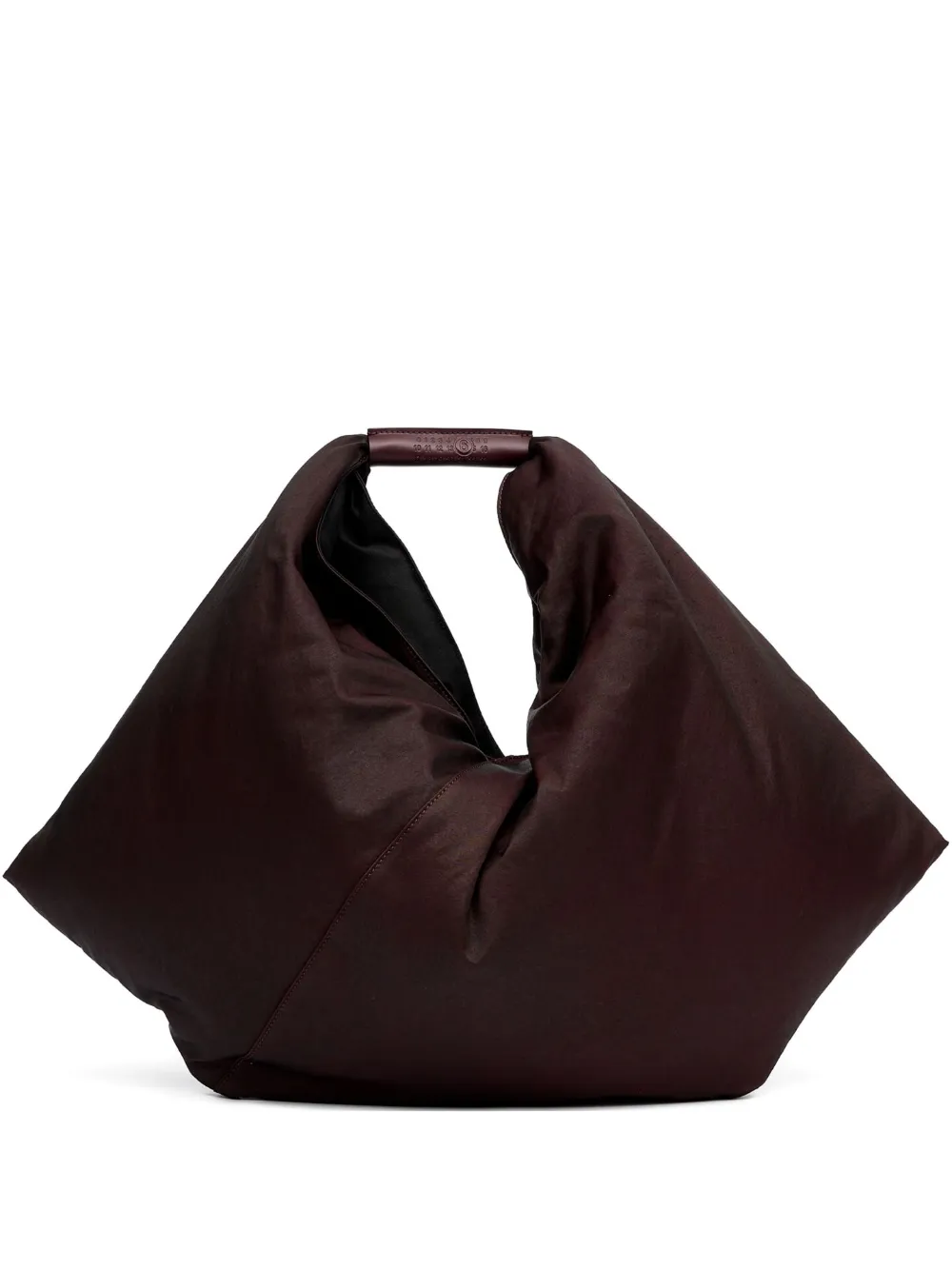 MM6 Maison Margiela Japanese leather tote bag - Bruin