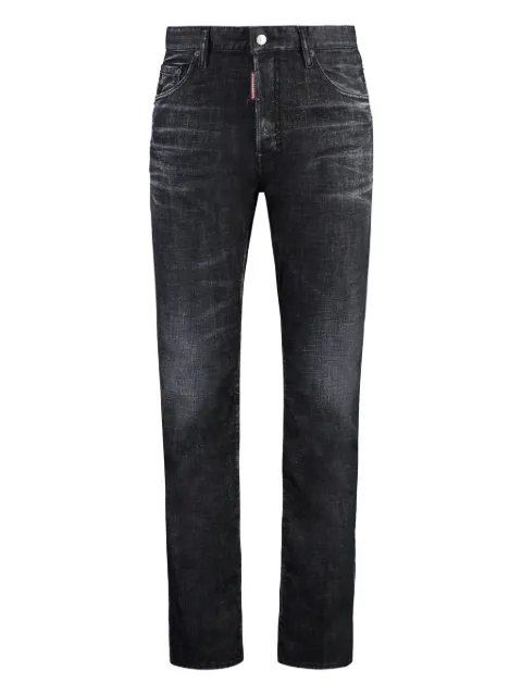 DSQUARED2 cotton slim jeans