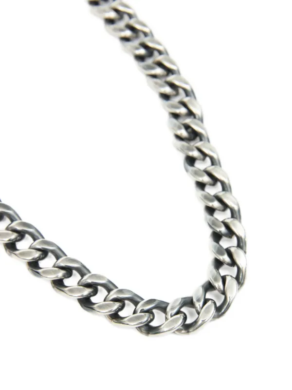 Maison Margiela☆【完売間近】NECKLACE ネックレス / silver Maison Margiela Logo Ring Necklace | italist