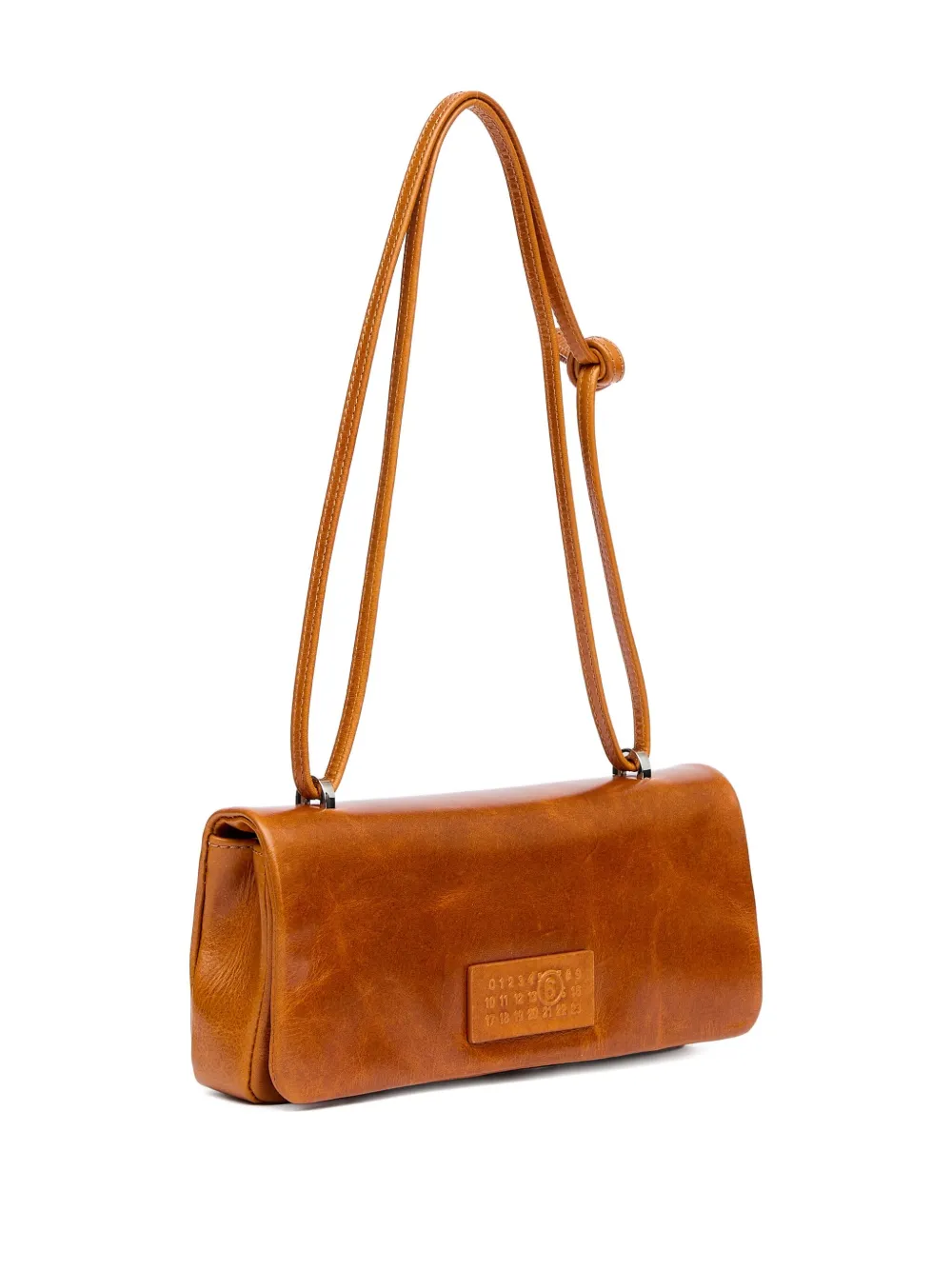 MM6 Maison Margiela New Numeric schoudertas Bruin