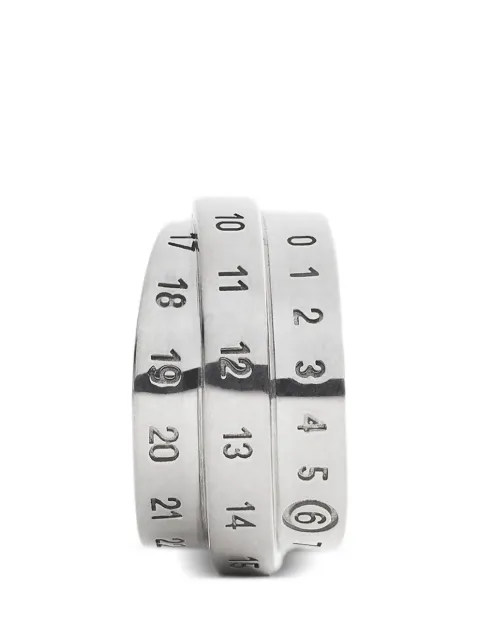 MM6 Maison Margiela Triple Logo Numeric Signature earring