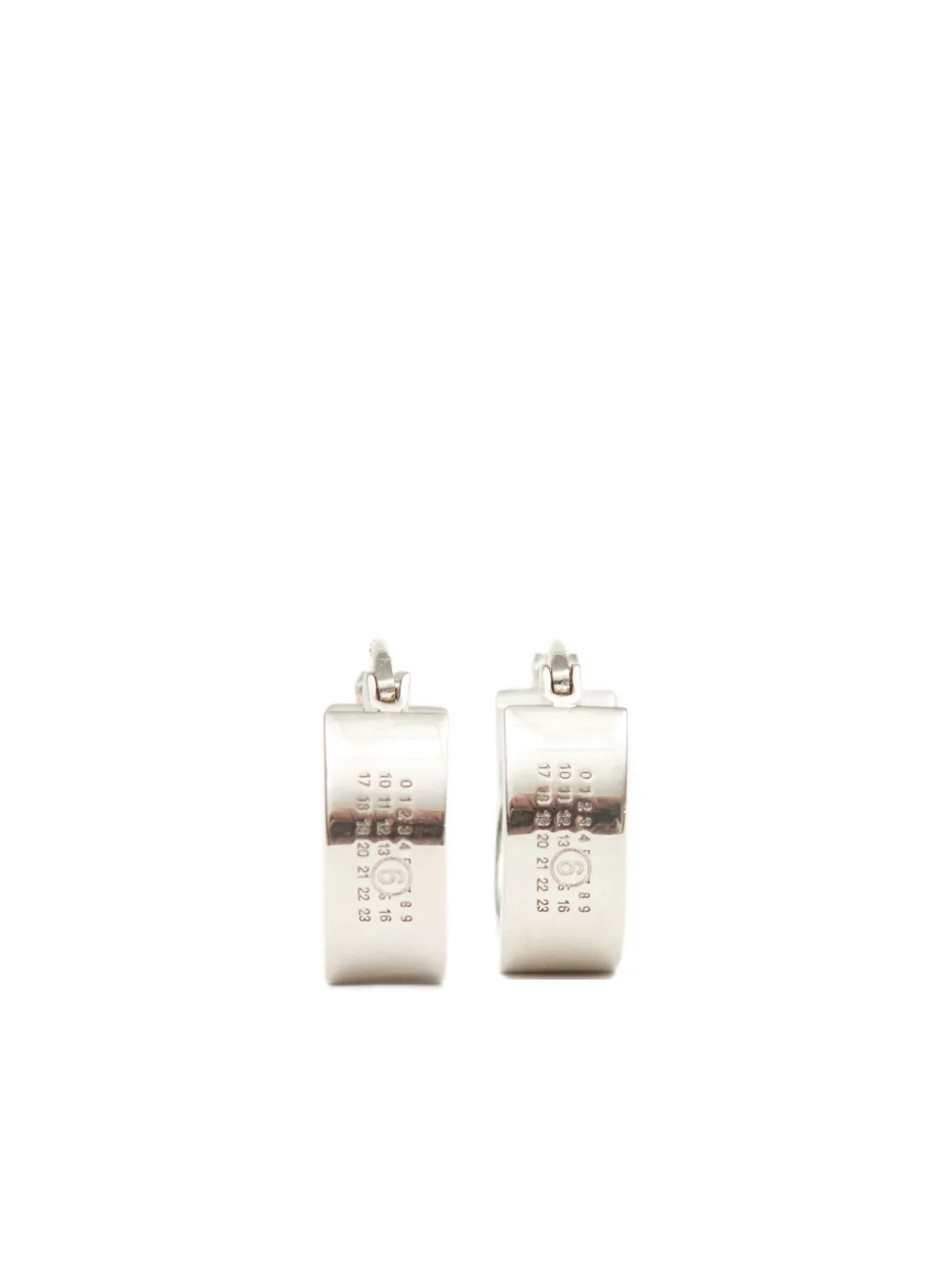 polished hoop earrings