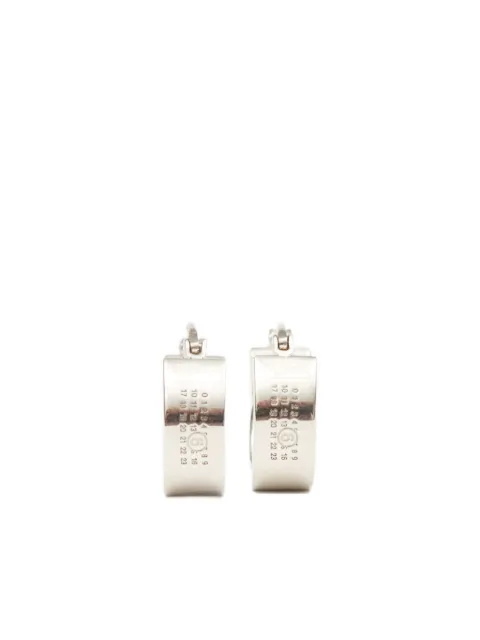 MM6 Maison Margiela créoles à fini poli