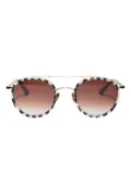 Krewe Du Optic Domino sunglasses - Black