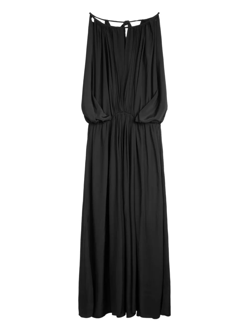 A.L.C. Meredith ruched midi dress | Black | Image 1