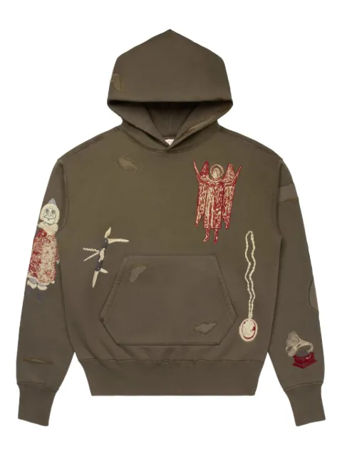 Samuel Zelig Antique embellished hoodie
