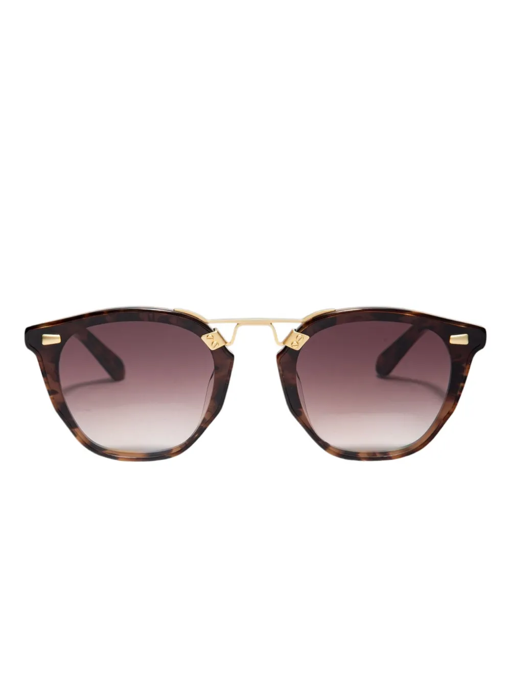 KREWE DU OPTIC BEAU NYLON SUNGLASSES 