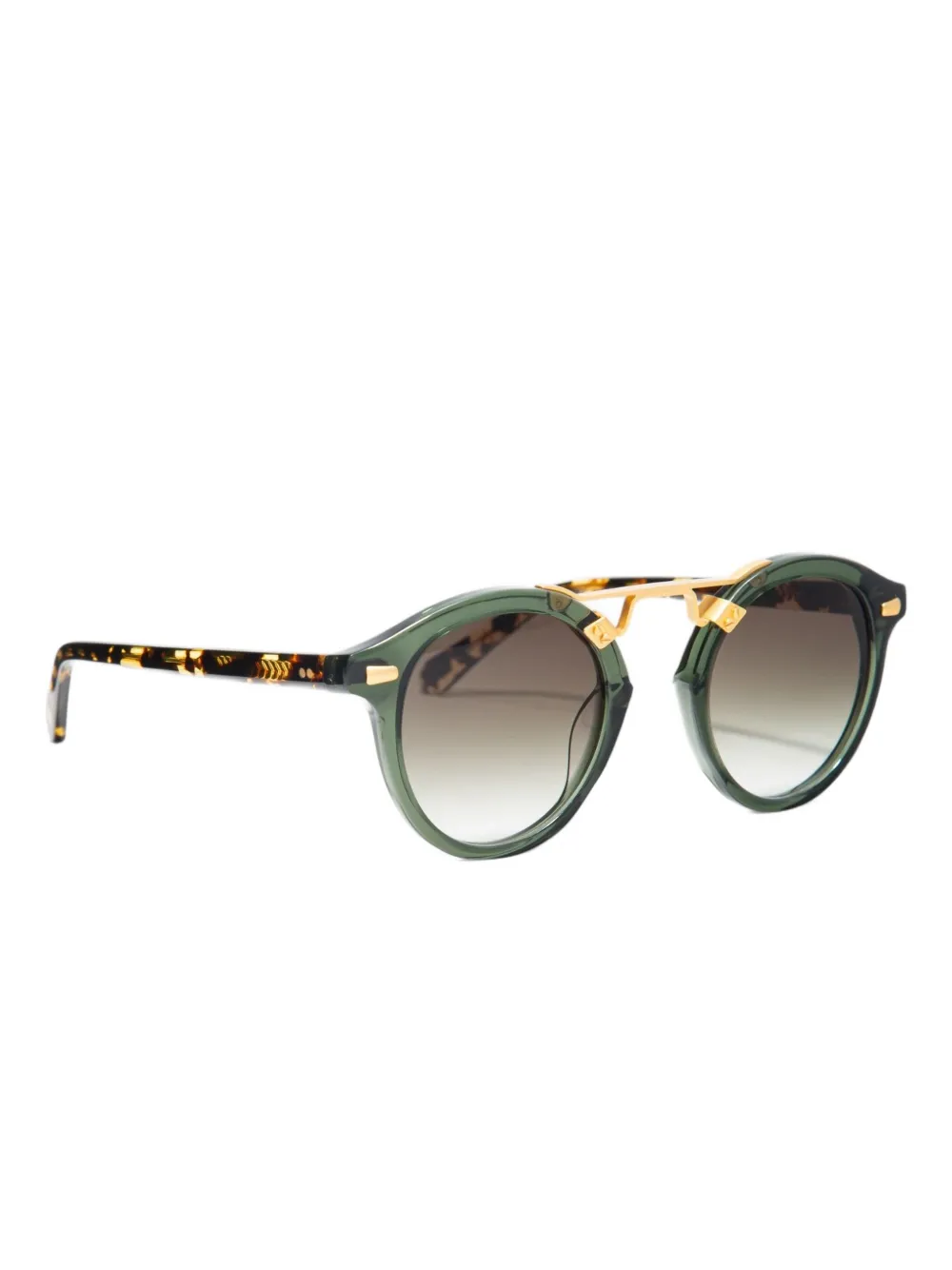 Krewe Du Optic STL II ZULU 24K sunglasses - Groen