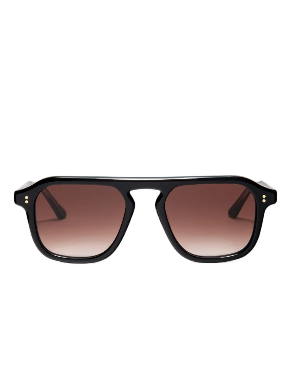 Krewe Du Optic square-frame gradient sunglasses | negro | Image 1