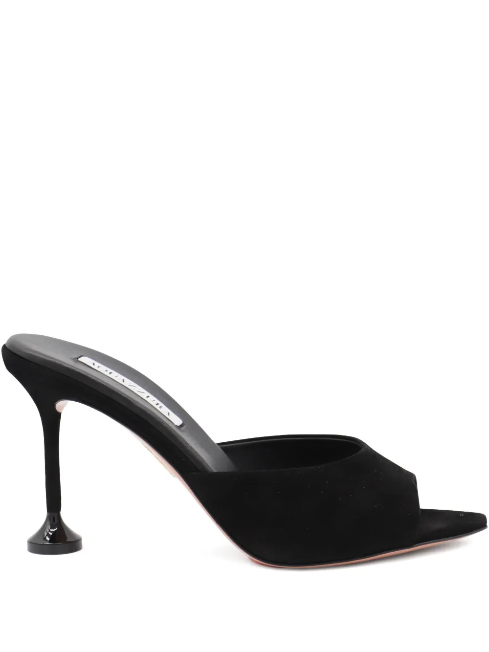 Shop Aquazzura 85mm Peep-toe Heeled Sandals