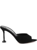 Aquazzura 85mm peep-toe heeled sandals - Black