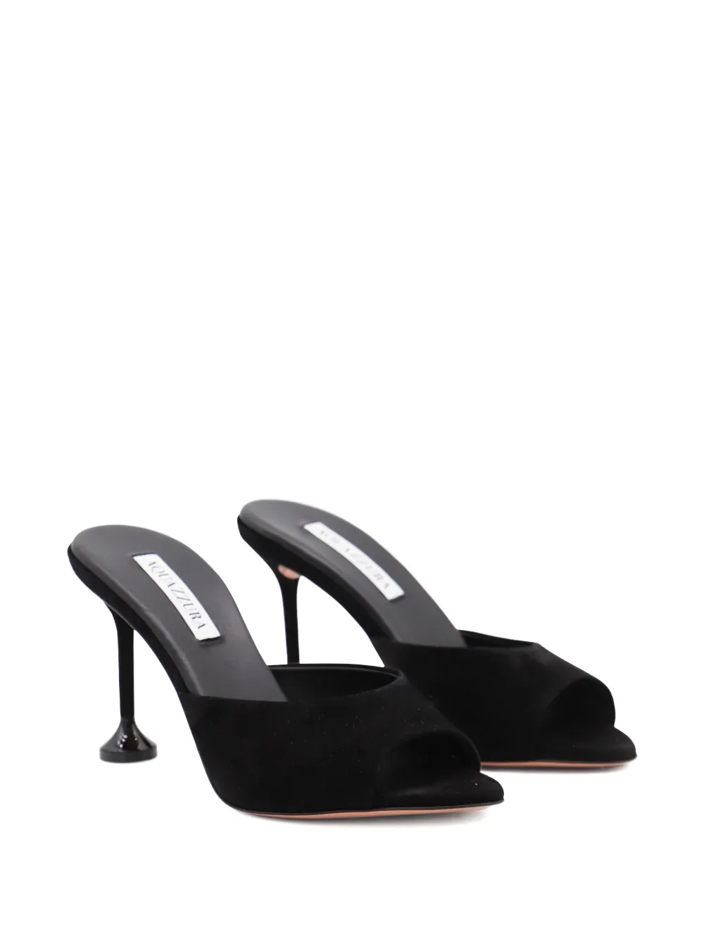 Shop Aquazzura 85mm Peep-toe Heeled Sandals