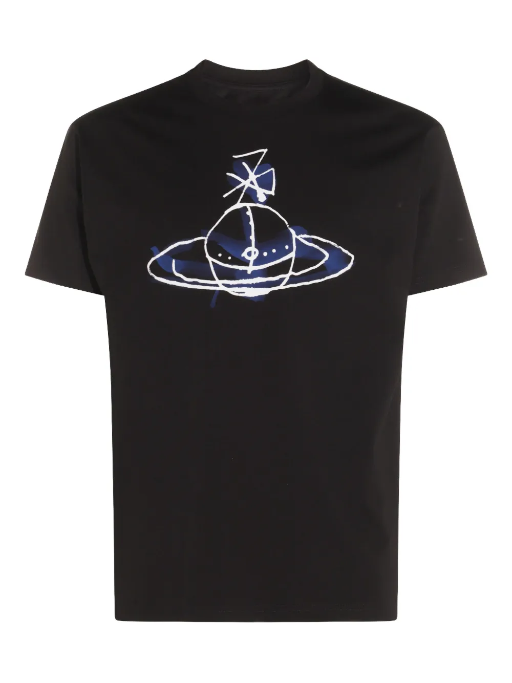 Vivienne Westwood playera con estampado gráfico | negro | Image 1