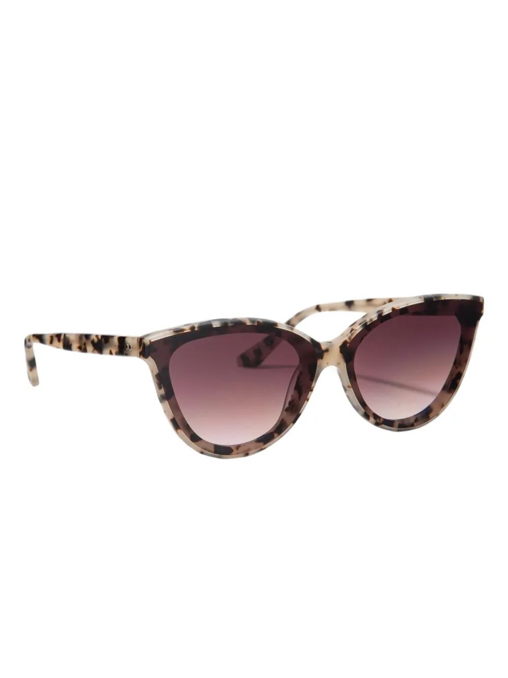 Krewe Du Optic Zonnebril met cat-eye montuur - Beige