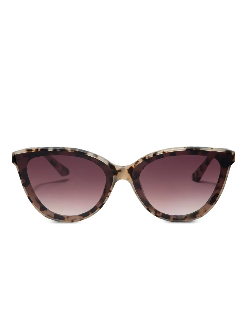 Oyster cat-eye sunglasses