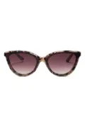 Krewe Du Optic Oyster cat-eye sunglasses - Neutrals