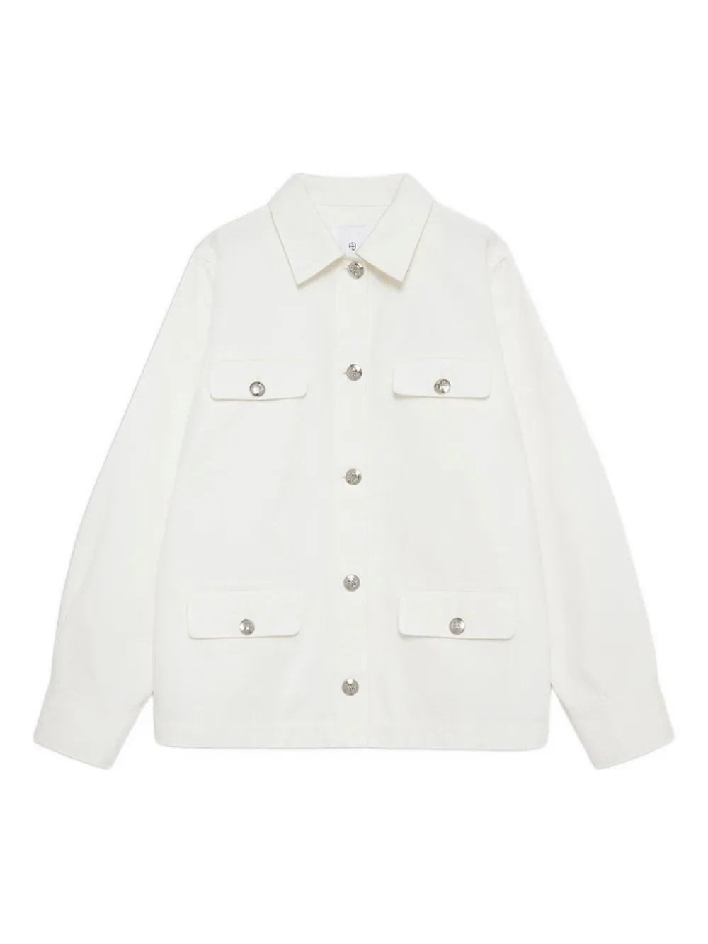 ANINE BING button-up oversized jacket | White | Image 1