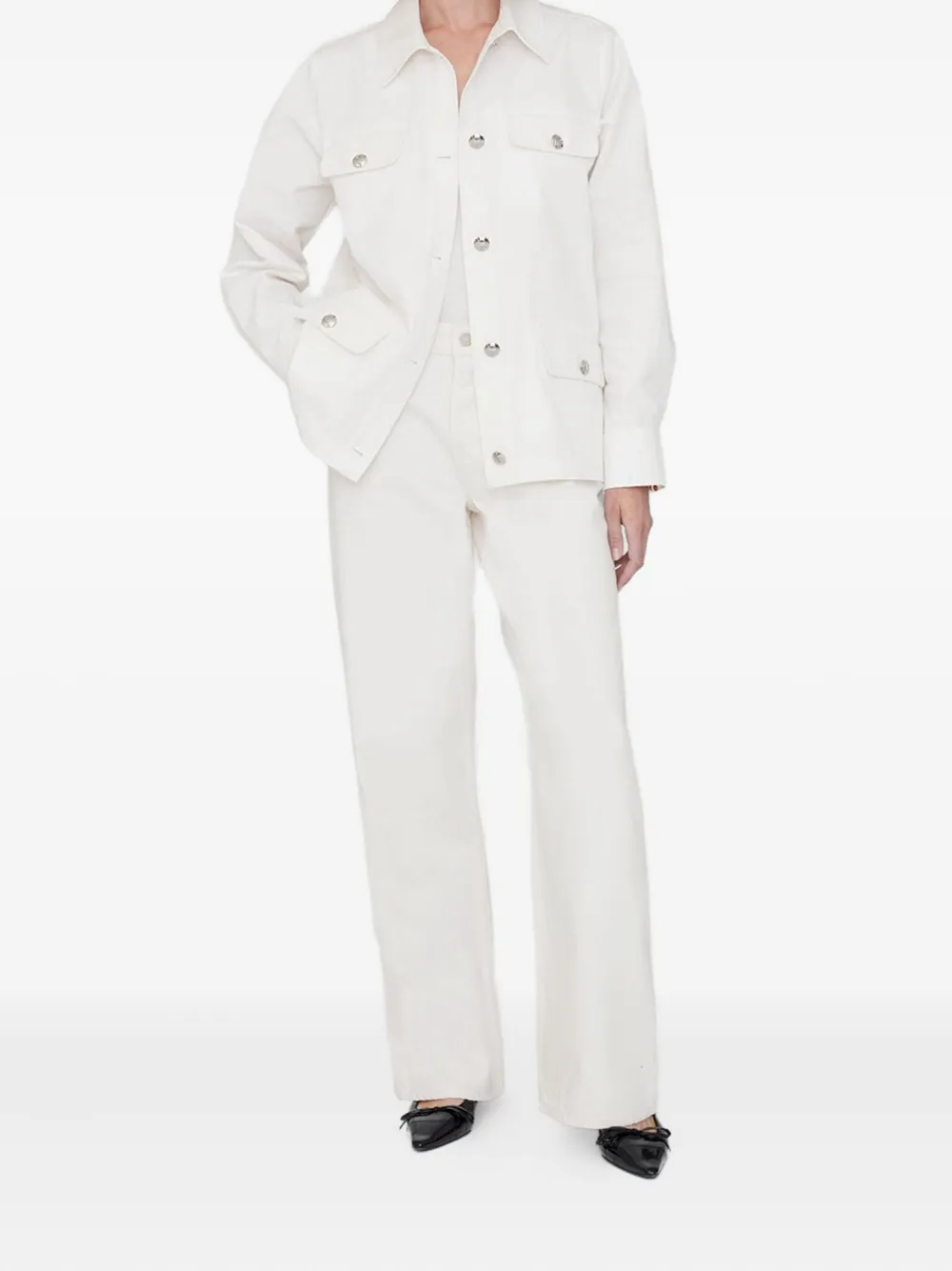 ANINE BING button-up oversized jacket | Denim Jackets | Image 2