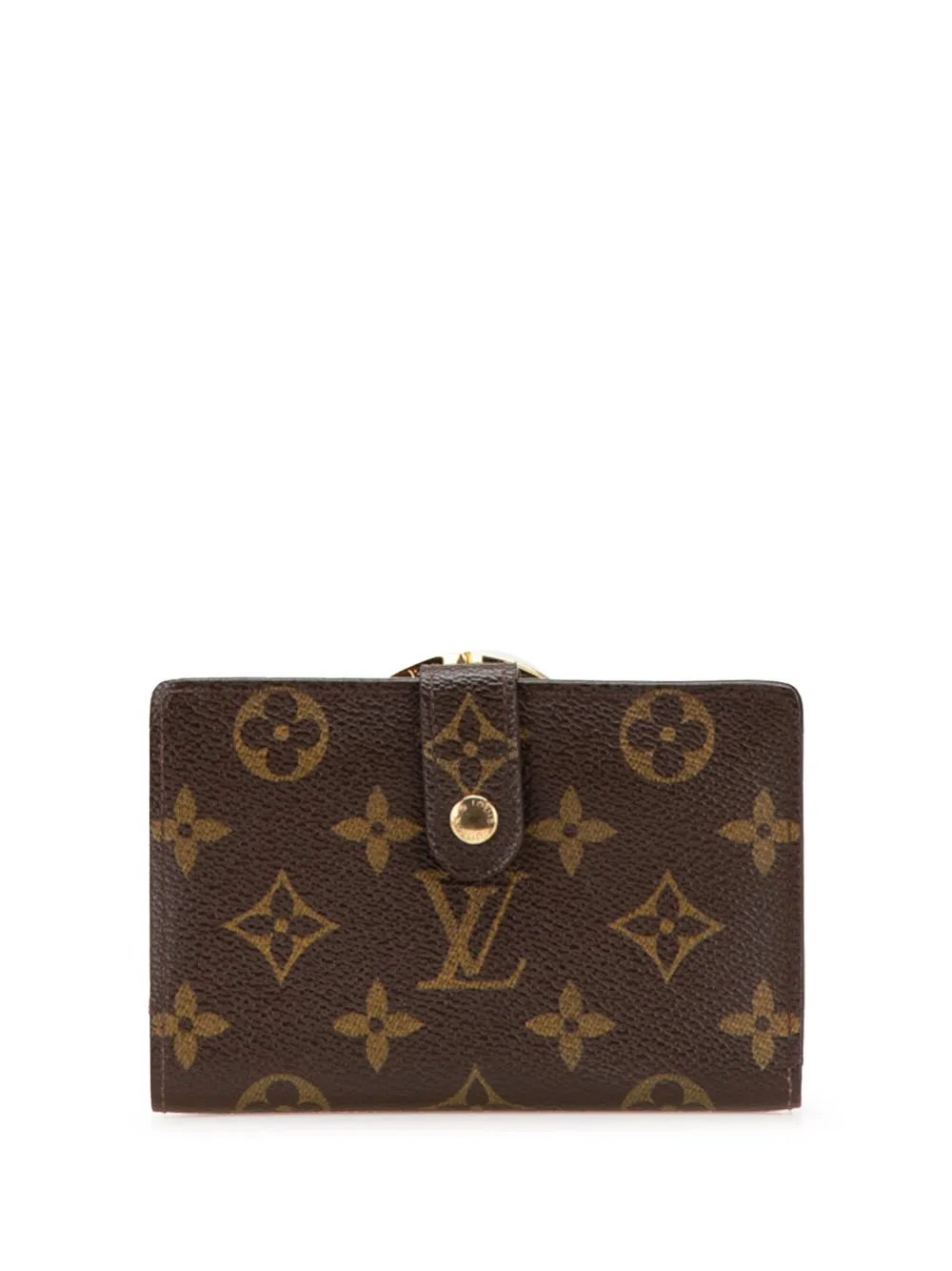 Pre-owned Louis Vuitton 2004 Monogram Porte Monnaie Billets Viennois Small Wallets
