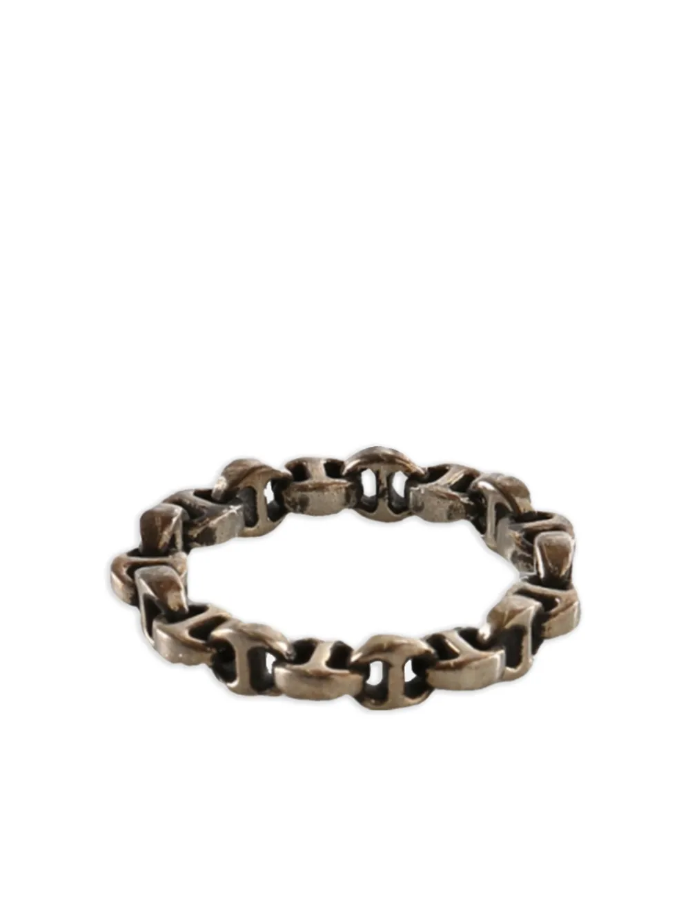 HOORSENBUHS mariner chain ring - Argento