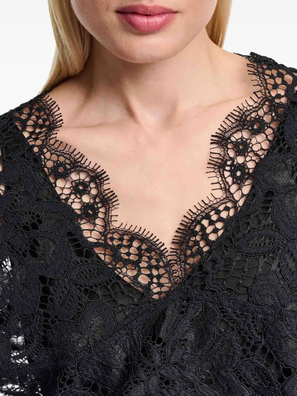 Dorothee Schumacher Lacy Dream blouse Zwart