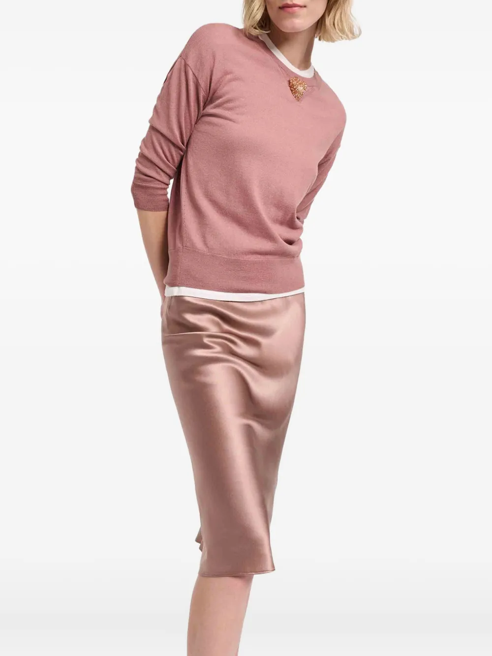 Dorothee Schumacher Refined Essentials jumper Roze
