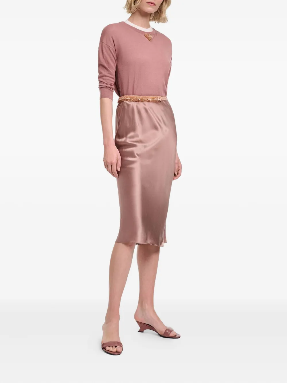 Dorothee Schumacher Refined Essentials jumper Roze