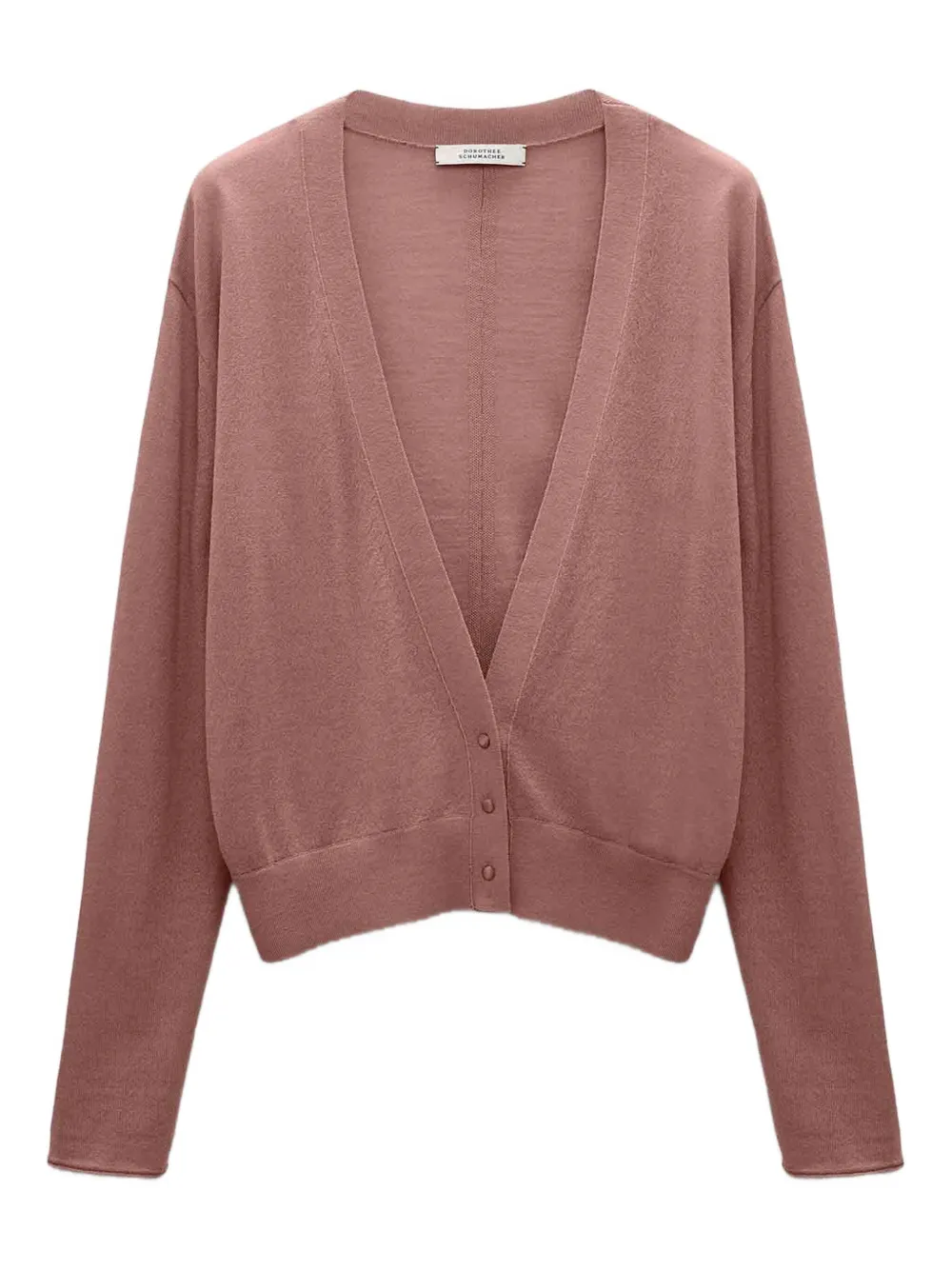 Dorothee Schumacher V-neck cardigan Roze