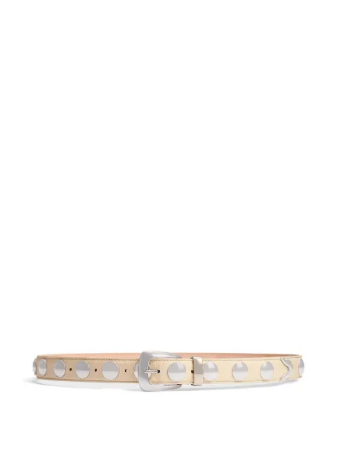 KHAITE  Benny embellished leather belt