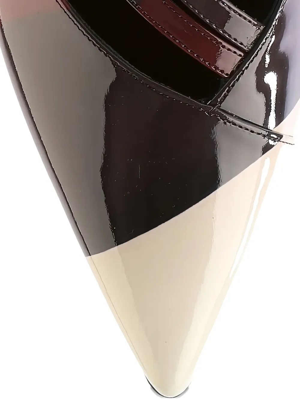 Hogl Elise colour-block pointed-toe pumps Black