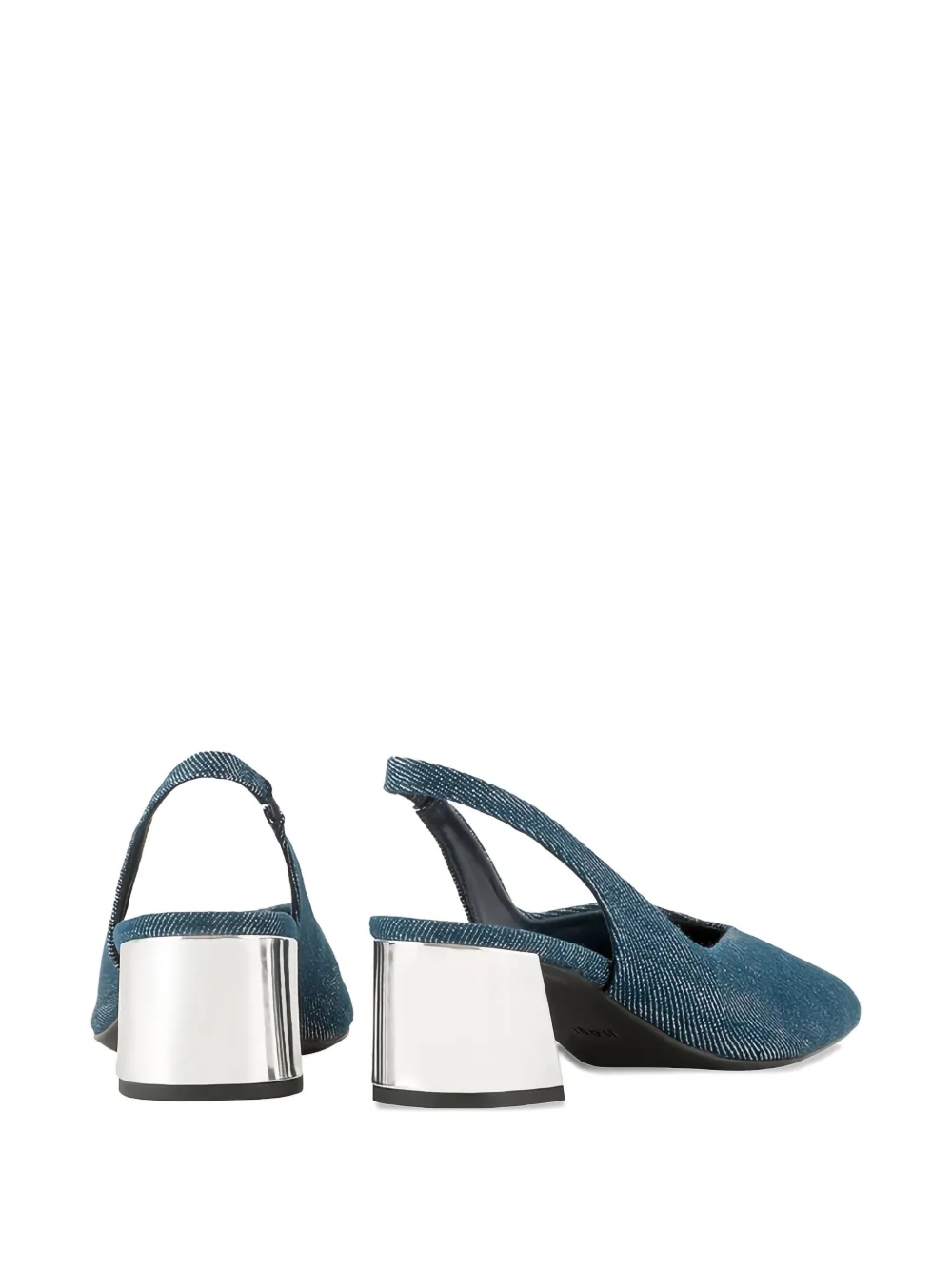 Hogl Calla slingback denim pumps Blue