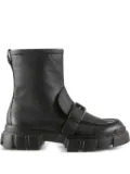 Hogl Power chunky-sole leather ankle boots - Black