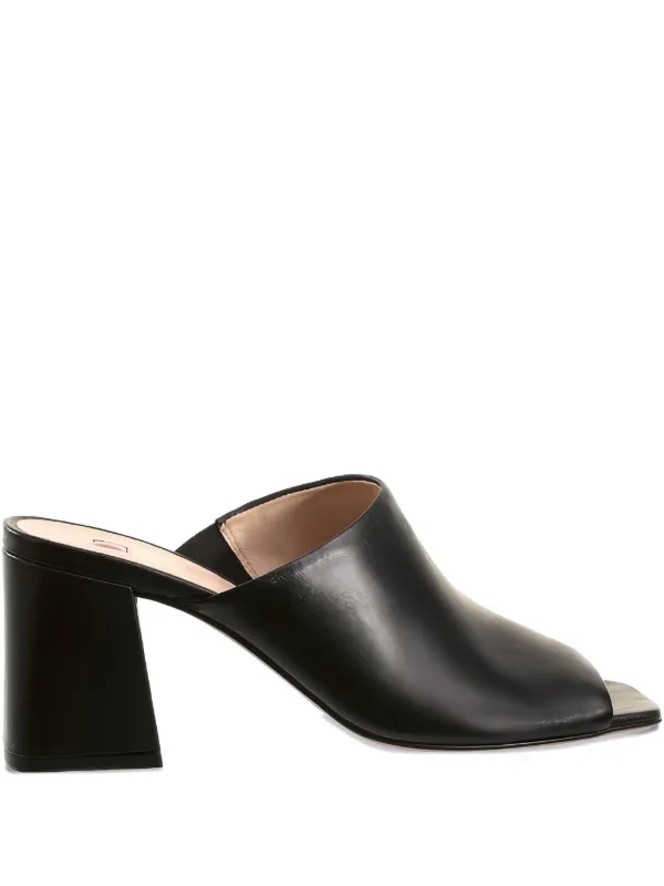 Hogl 70mm Joyce open-toe block-heel Mules Black FARFETCH IN