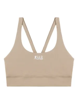 【SPORTY&RICH】Health Active Bra Sporty & Rich Bold Health Sports Bra | Black | FARFETCH RO