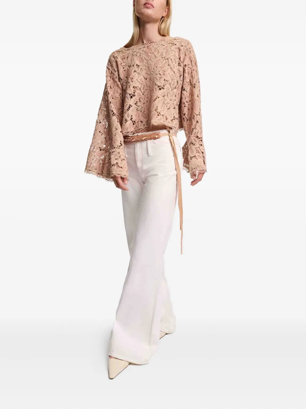 Dorothee Schumacher Lacy Dream blouse Beige