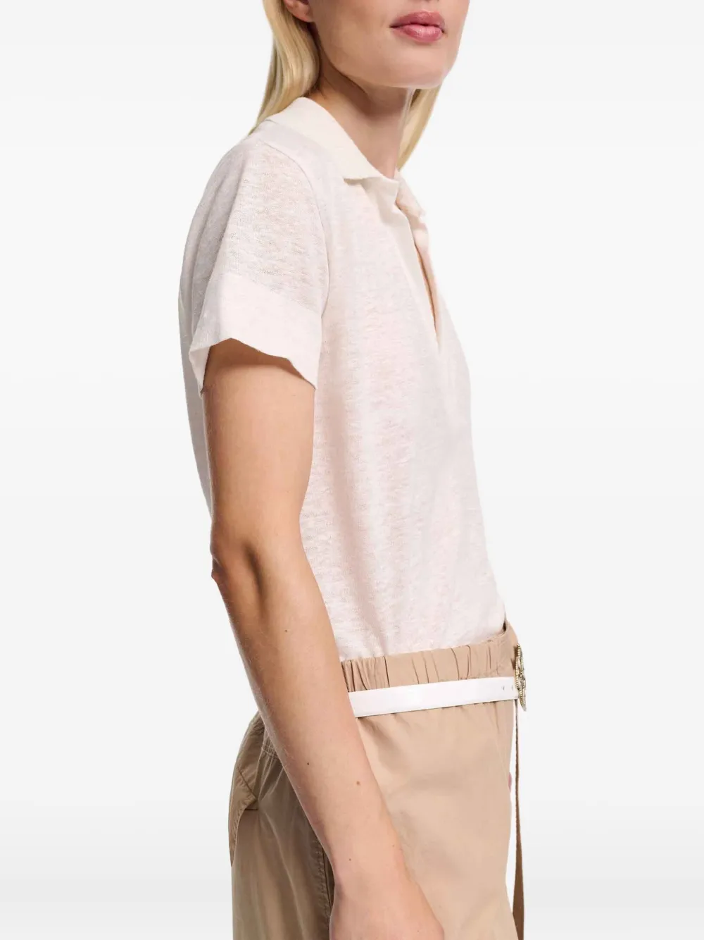 Dorothee Schumacher Natural Ease poloshirt Wit