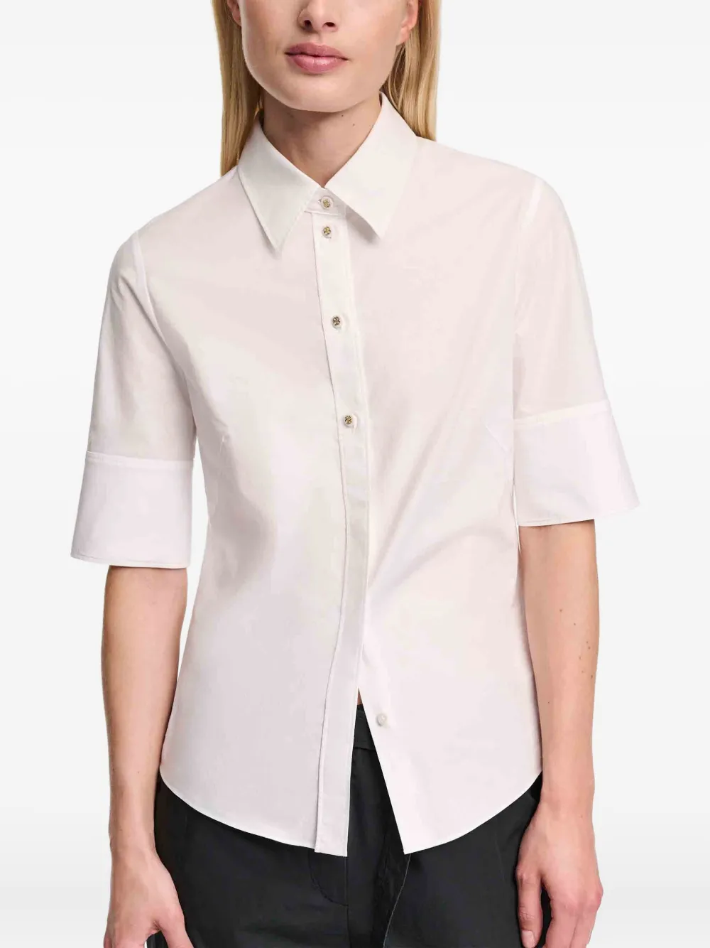 Dorothee Schumacher Pure Power shirt Wit