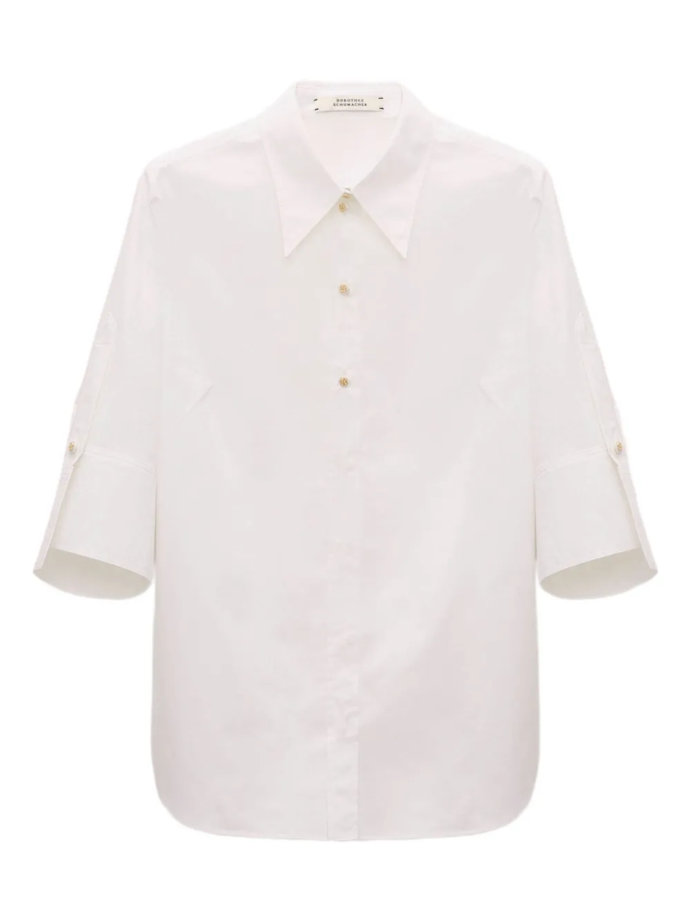 Dorothee Schumacher Pure Power shirt Wit