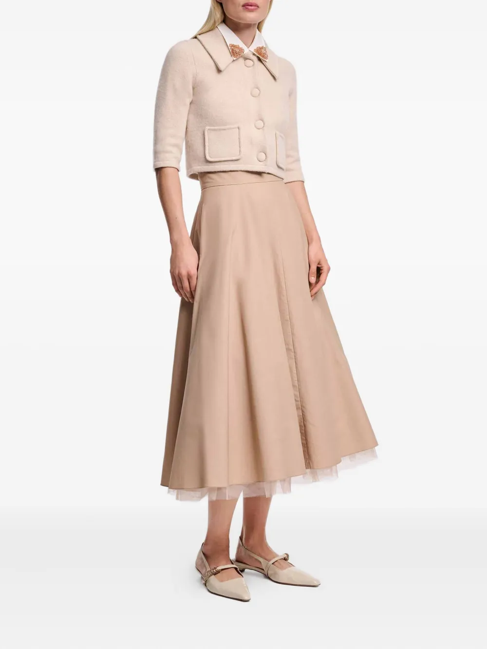 Dorothee Schumacher Cropped jack Beige