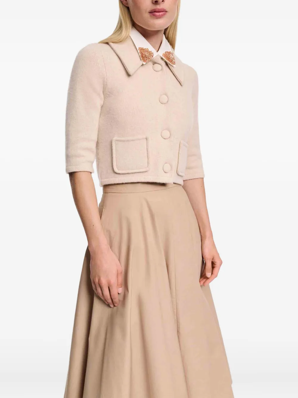 Dorothee Schumacher Cropped jack Beige