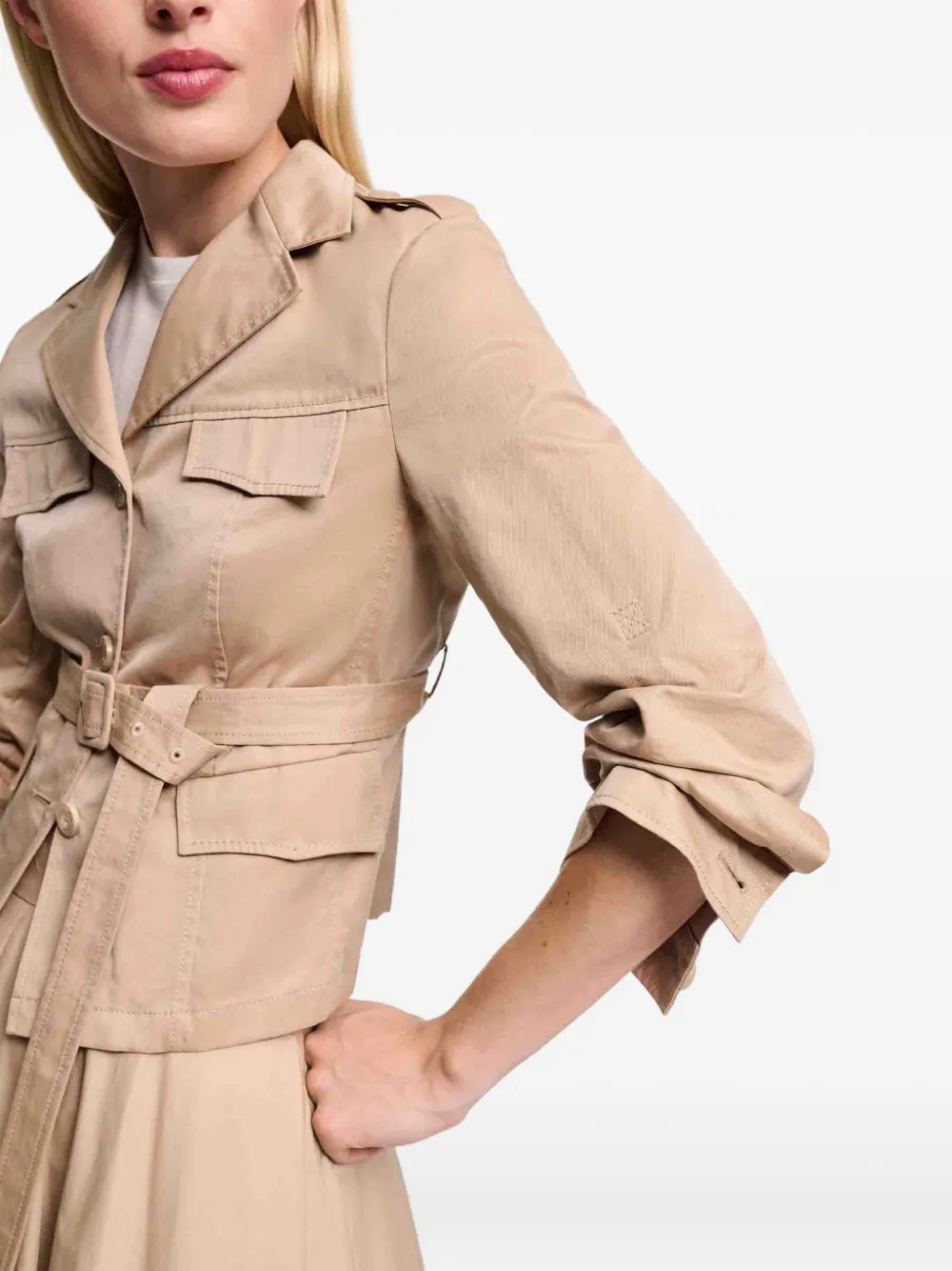Dorothee Schumacher Katoenen blazer Beige