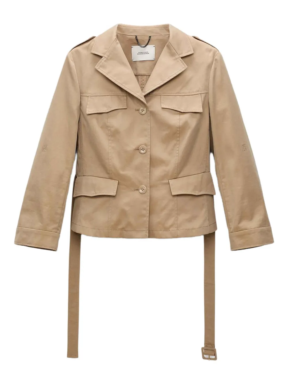 Dorothee Schumacher Katoenen blazer Beige