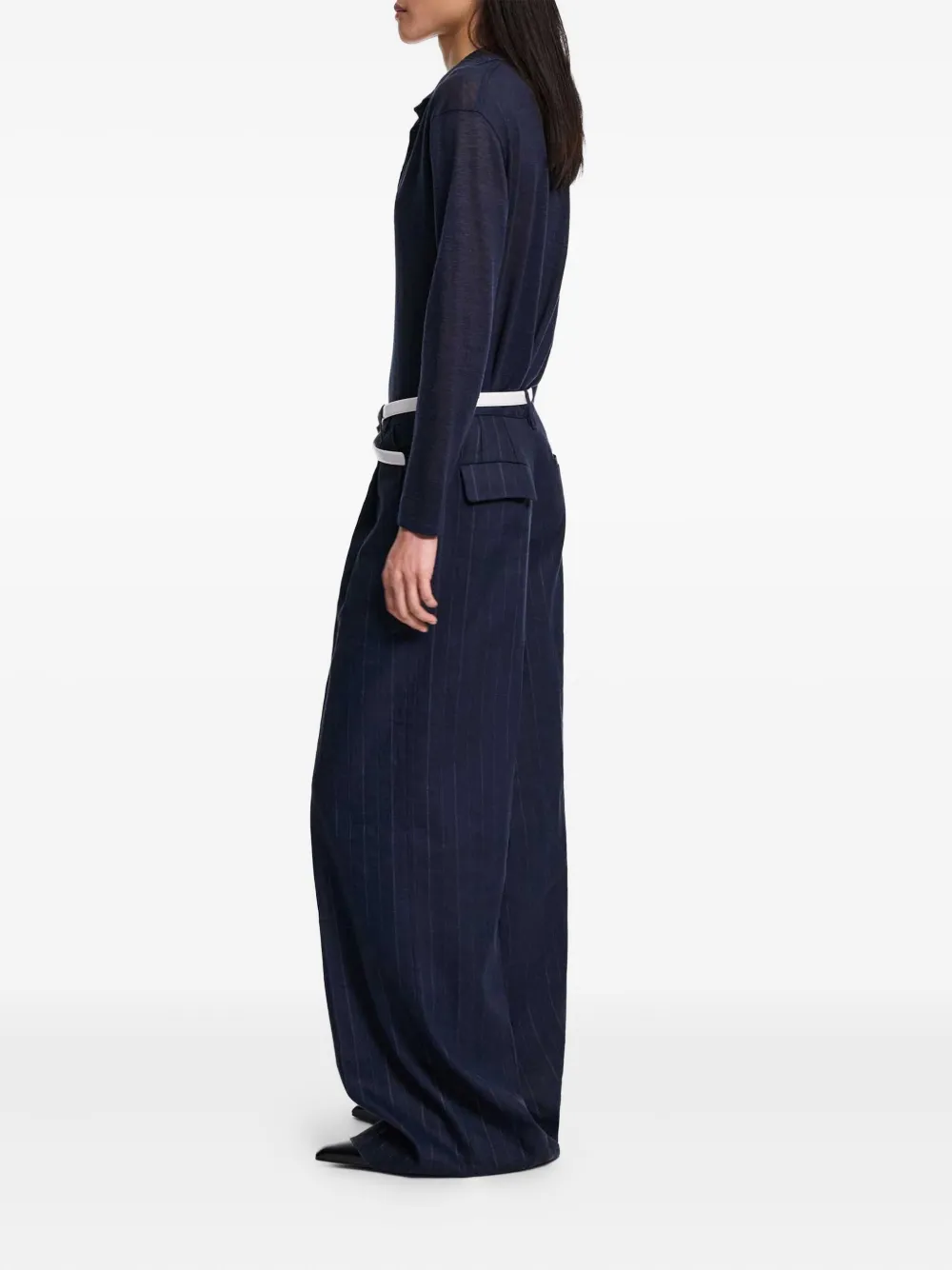 Dorothee Schumacher Broek met wijde pijpen Blauw