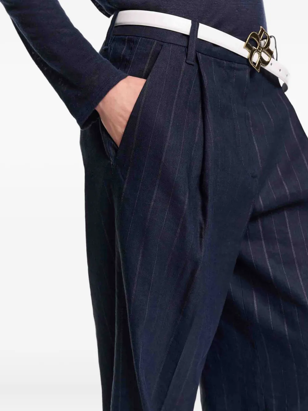 Dorothee Schumacher Broek met wijde pijpen Blauw