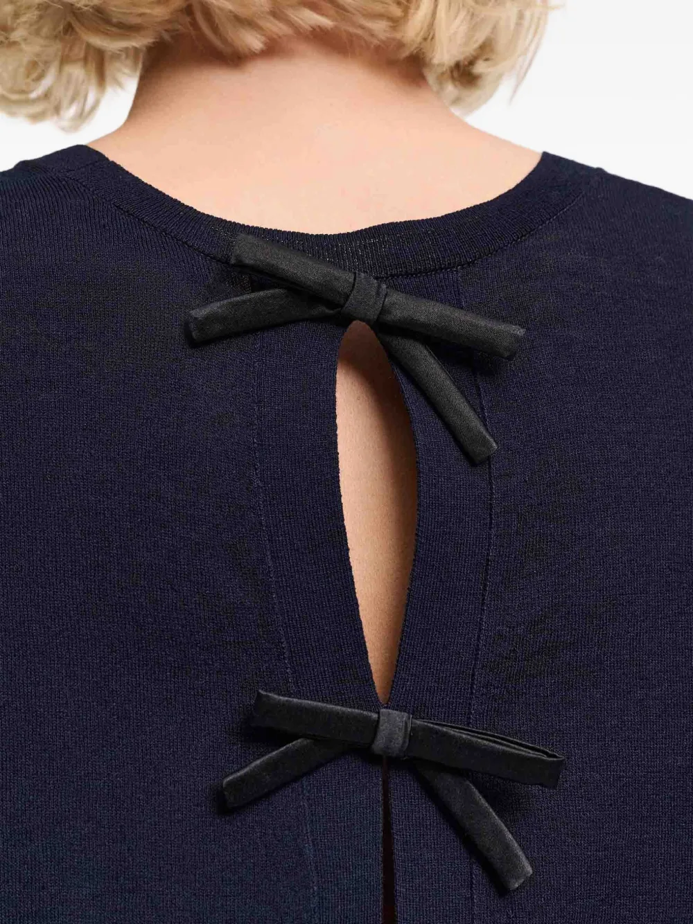 Dorothee Schumacher Trui met satijnen strik Blauw