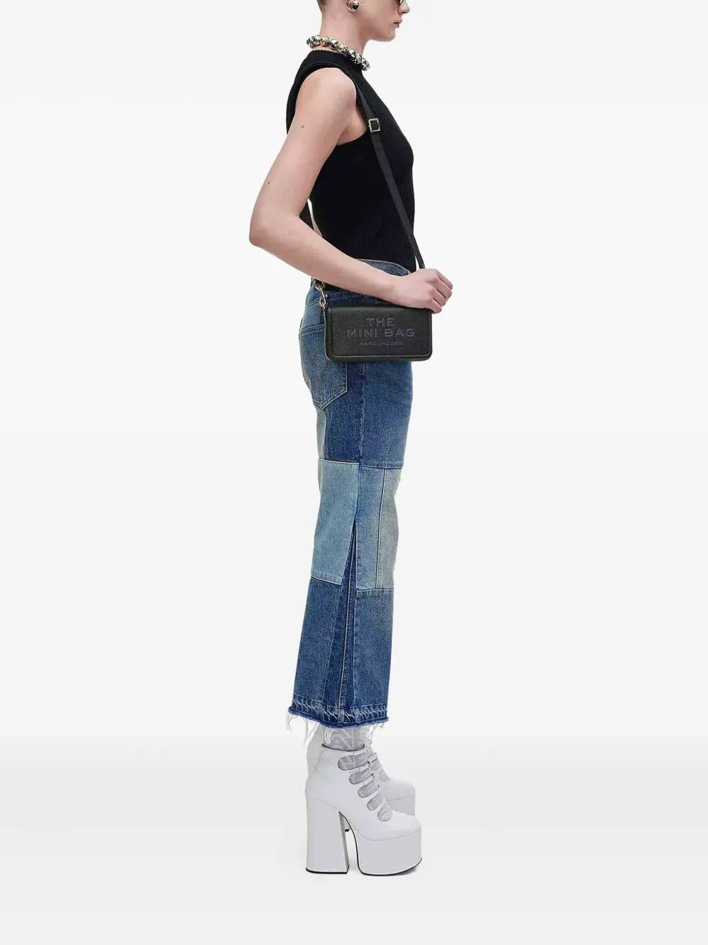 Marc Jacobs The Mini Bag crossbodytas Zwart