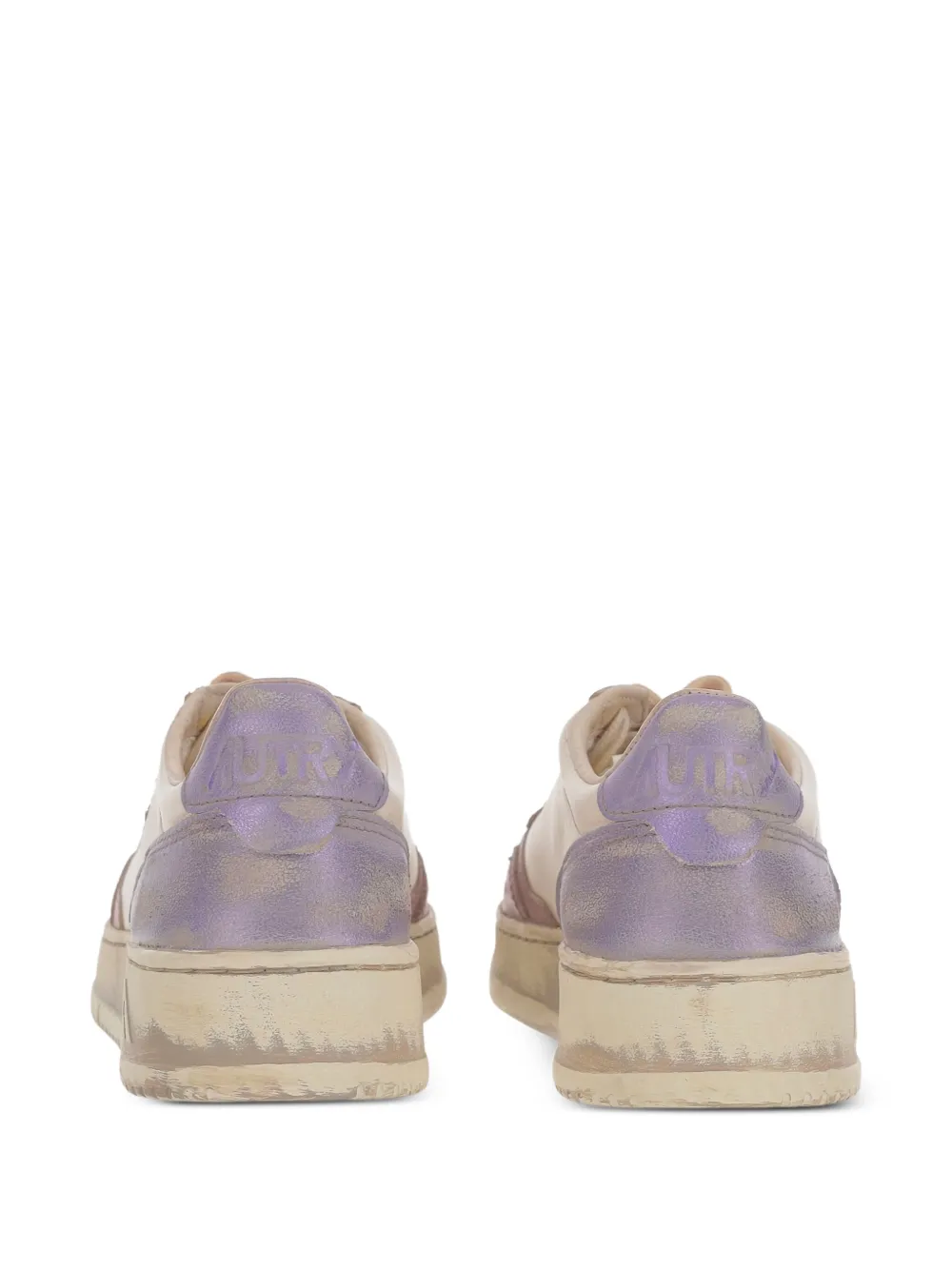 Autry Medalist Super Vintage leather sneakers Pink